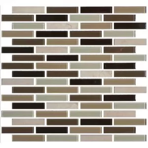 Zen Escape 5/8 x 3 Brick-joint Mosaic BP96 Wall Tile