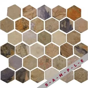 Beehive Natural Cleft Floor Tile