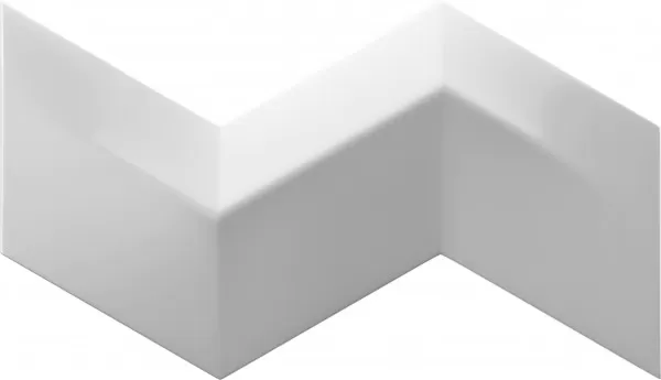 Zig Zag Ceramique Gris tile