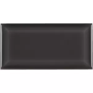 Carreau Metro Gris Fonce Brillant Wall Tile