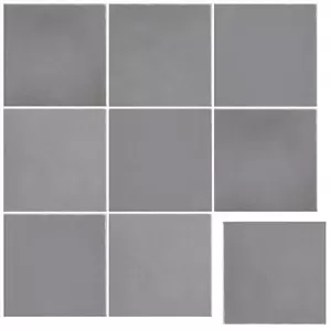 Ceramique Façon Zellige Vrac Gris Orage Wall Tile