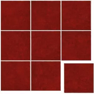 Ceramique Façon Zellige Vrac Rouge Petillant Wall Tile