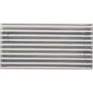 Decor Fait Main Ligne Gris Wall Tile