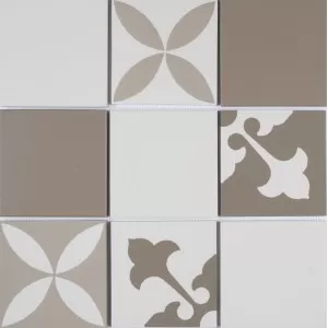 Cerame Decor Type Carreau Ciment Modele Floor Tile