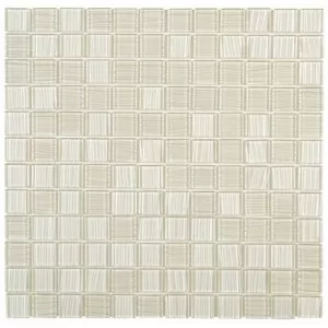 Mosaique Ondulee Blanc Floor Tile