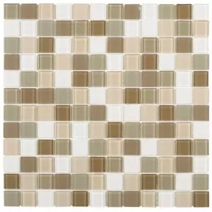 Mosaique Mix Beige Blanc Floor Tile