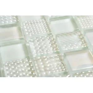 Mosaique Golf Mix Blanc Floor Tile