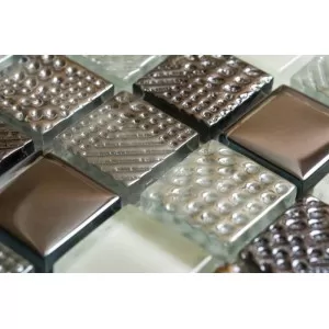 Mosaique Golf Mix Gris Floor Tile