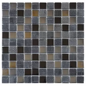 Mosaique Golf Mix Noir Floor Tile