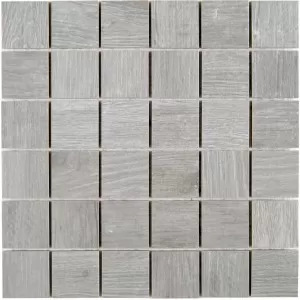 Mosaique Ceramique Facon Bois Gris Floor Tile