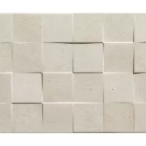 Beige Check Wall Tile