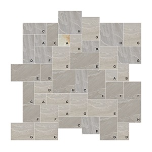 Where to buy Paver Ashlar Pattern Grey Mist (East), Sandstone tile by ...