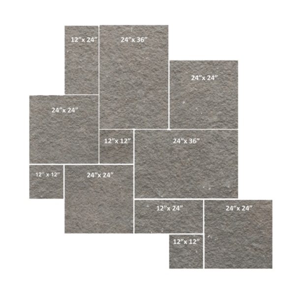 Where to buy Paver Jumbo Pattern Indian Bluestone (West