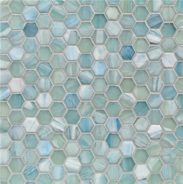 Agate Hexagon Alassio Silk tile