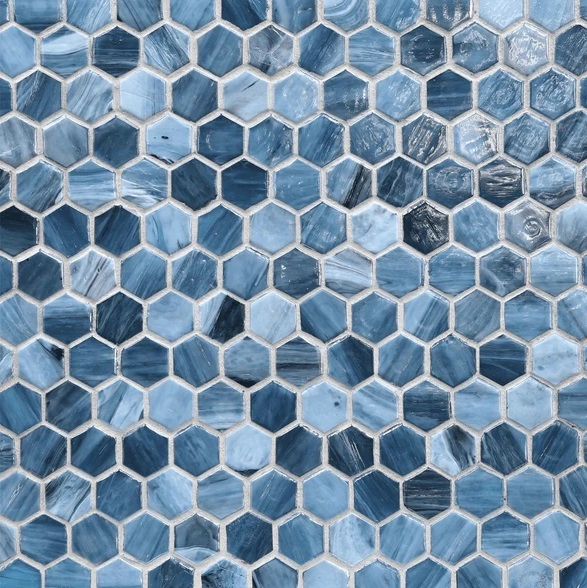 Agate Hexagon Umbria tile