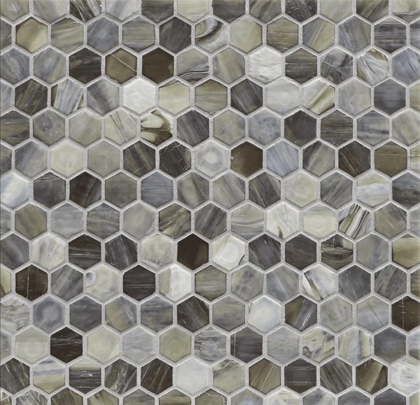 Agate Hexagon Verona Silk tile