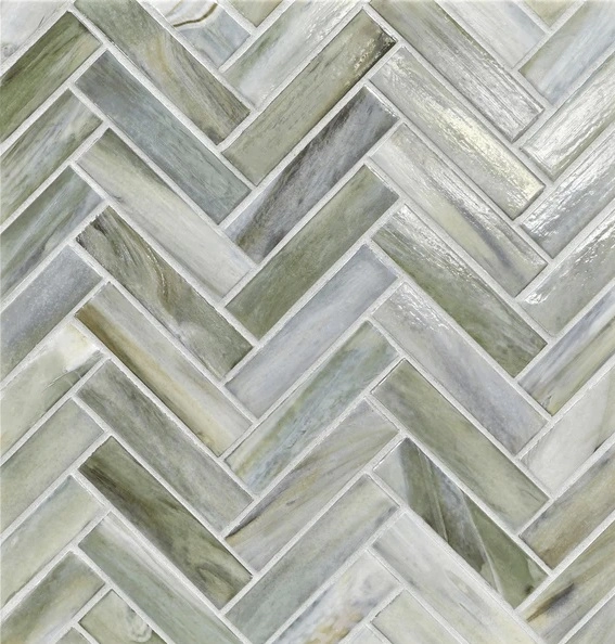 Agate Herringbone Pienza tile