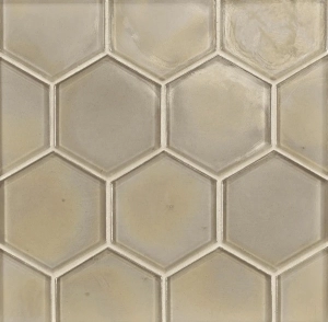 Flux Hex Latte Wall Tile