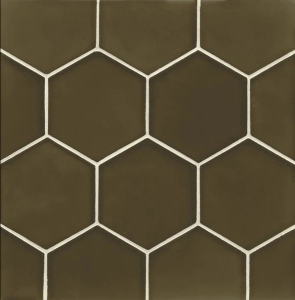 Flux Hex Bancha Silk Wall Tile