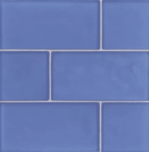 Flux Aqua Blu 4x8 Silk Wall Tile