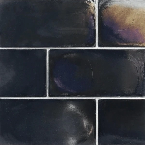 Flux Midnight Black 4x8 Wall Tile