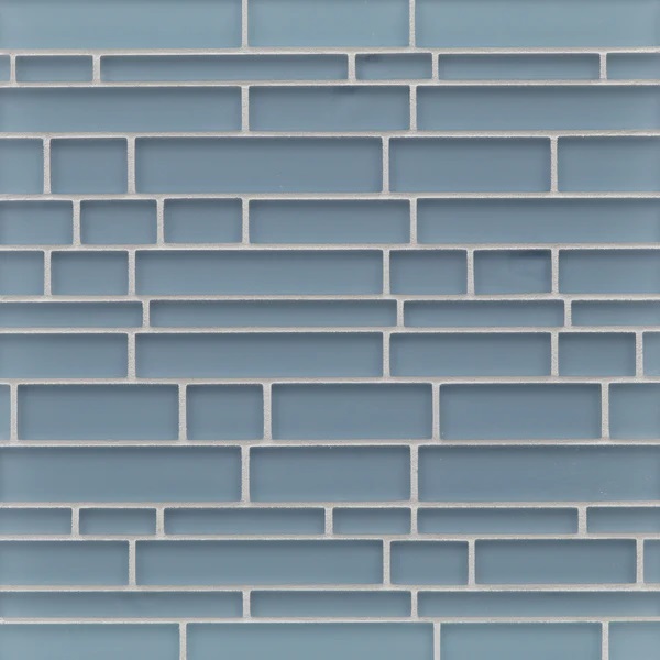 Tile Creasing Blue Tomei Falling Water Wedgewood Blue Silk - glass tile Tomei collection ...