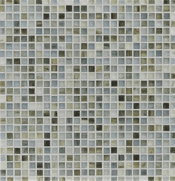 Tozen Mini Mosaic Strontium Silk tile