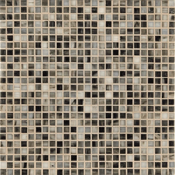 Tozen Mini Mosaic Nickel Silk tile