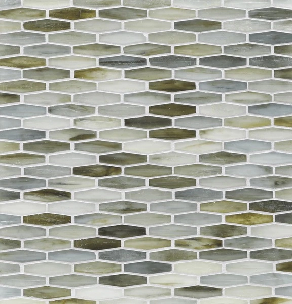 Tozen Martini Strontium Silk tile