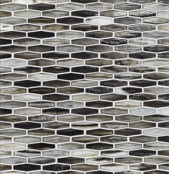 Tozen Martini Nickel tile