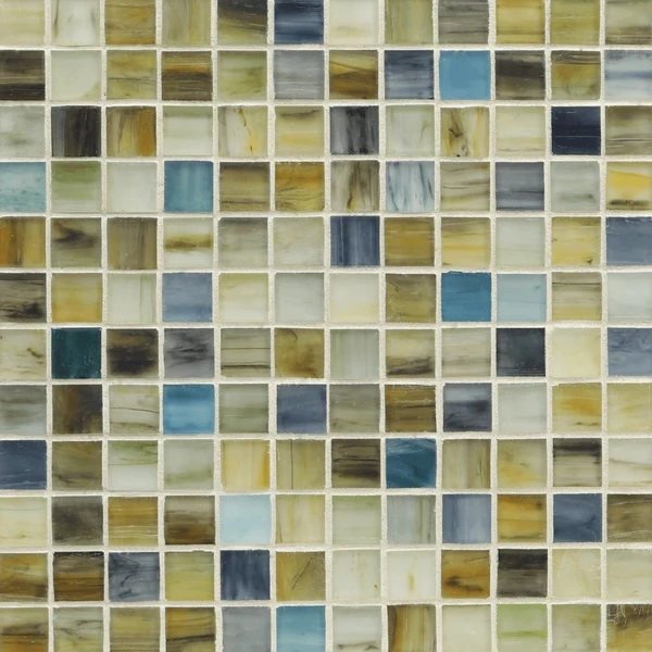 Tozen Mosaic Ahou Silk tile