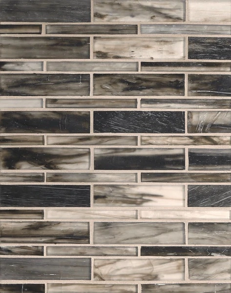 Tozen Moyou Nickel Silk tile