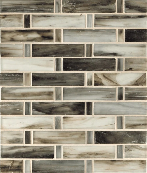 Tozen Tresse Nickel Silk tile