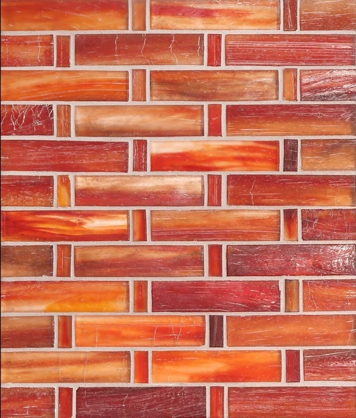 Tozen Tresse Marrakech Red Silk tile