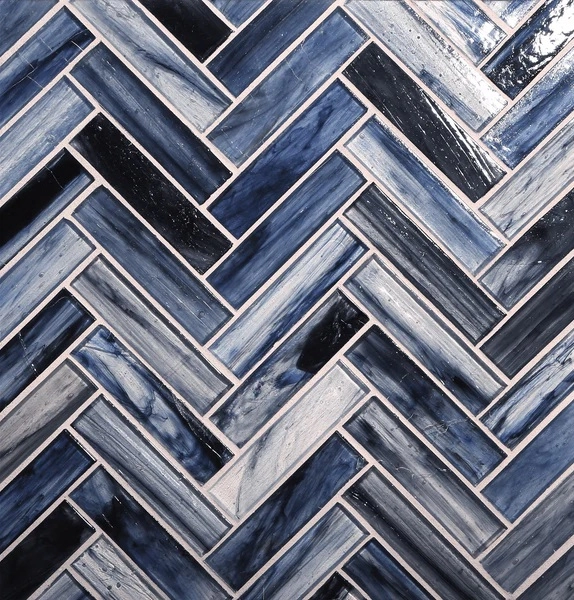 Tozen Herringbone Argon tile