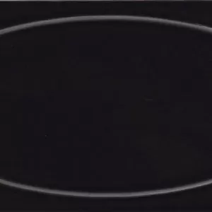 Oval Ebony Floor Tile
