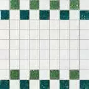Mos. Starlight Verde Bianco Musa Floor Tile