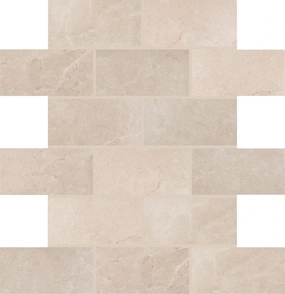 Mural Taupe Brick Joint