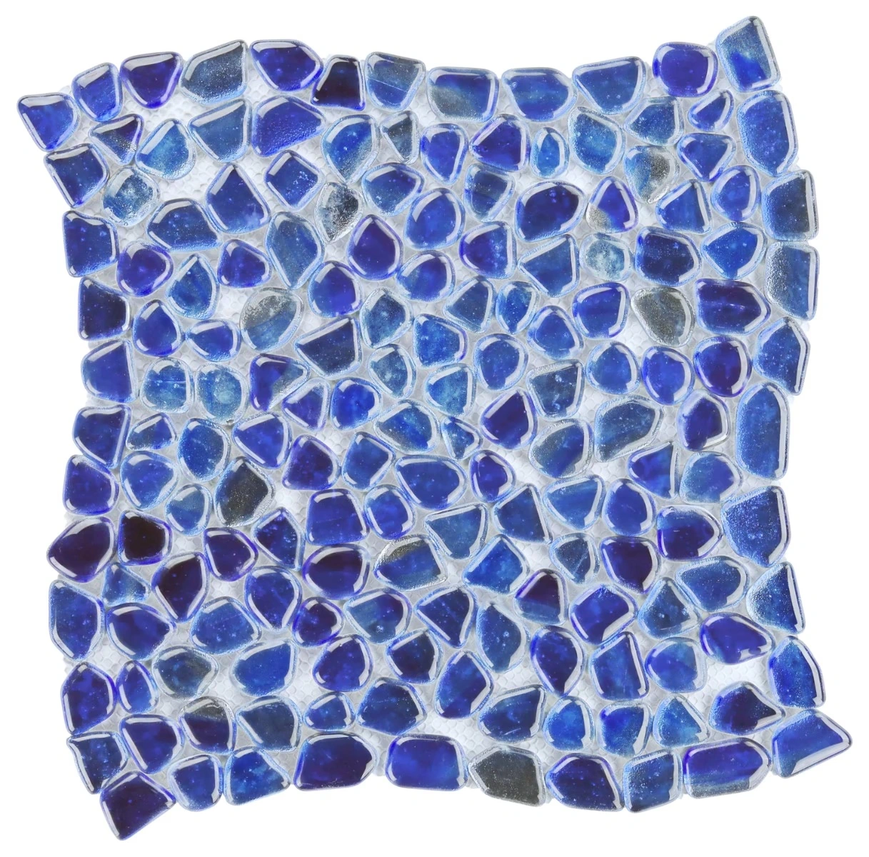Artemis Pebble Cobalt Ice Polished Glass
