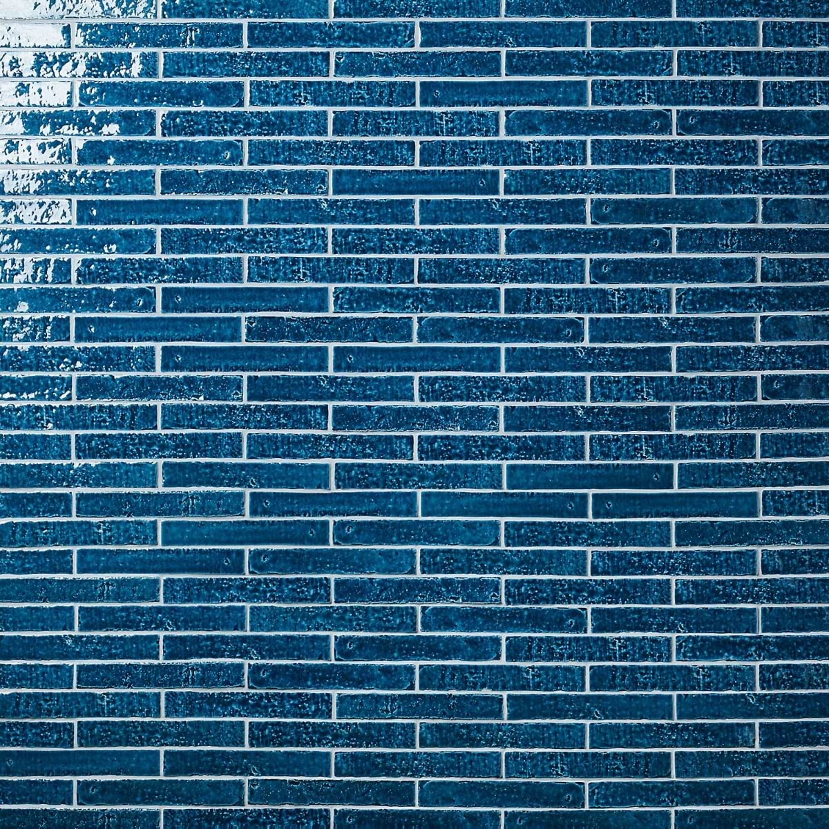 Tile Creasing Blue Where to buy Artist Sapphire Blue 1.5x9 Crackled Glossy Ceramic Tile ...