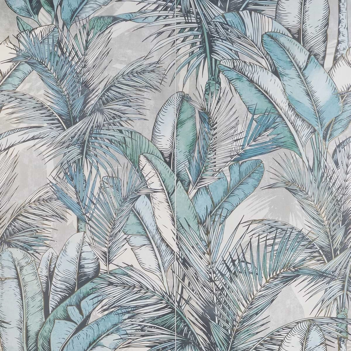 Artscape Eden Blue 24x48 Artisan Decor Matte Porcelain Wall Tile