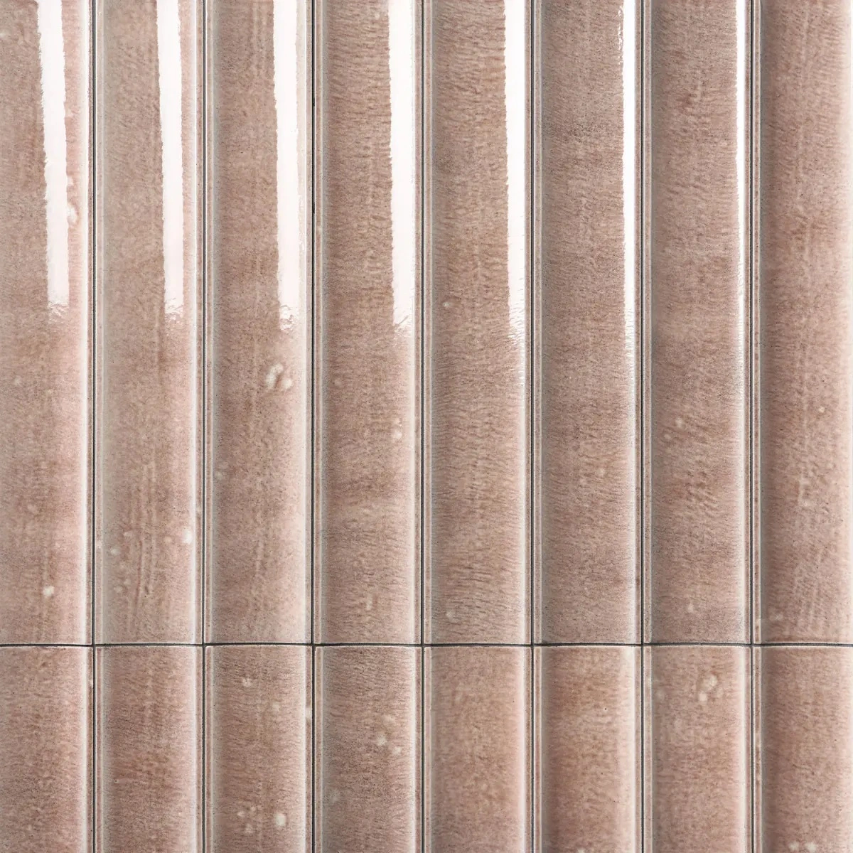 Bahari Fluted Coral 6x36 3D Glossy Lava Stone Tile