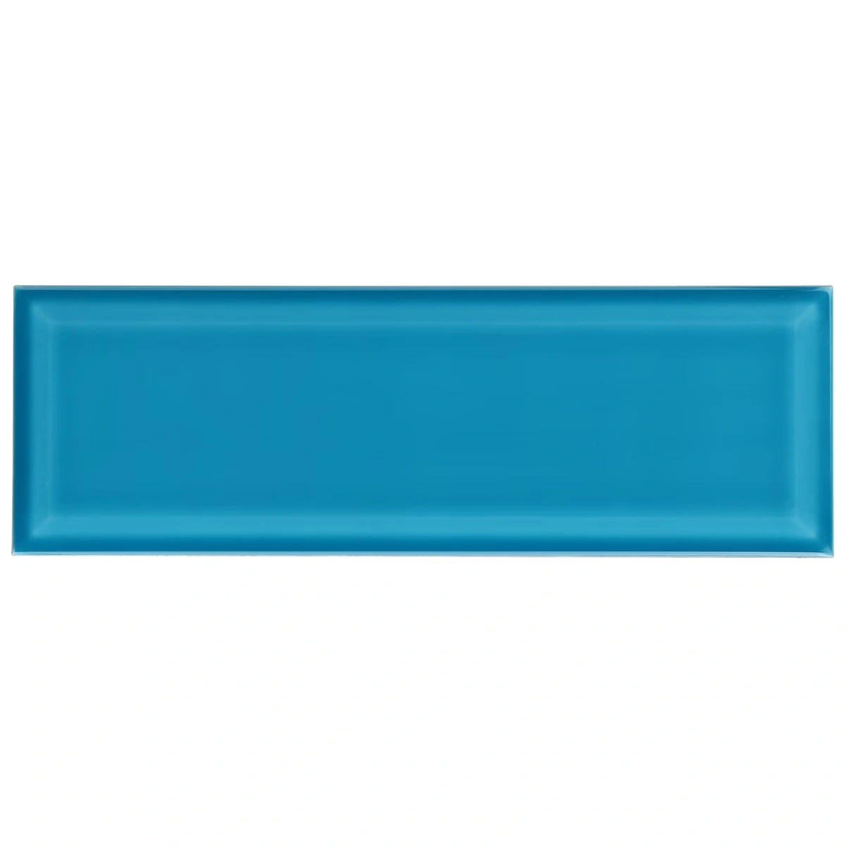 Beverly Marine Blue 4x12 Beveled Glossy Ceramic Subway Tile