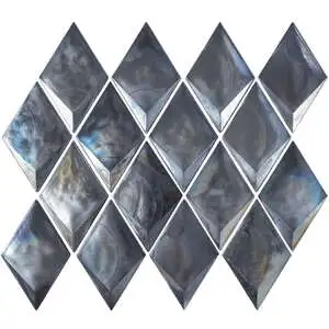 Alma Grey Diamond Glossy Mosaic