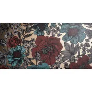 Ambrosia Garnet Red 24x48 Artisan Decor Metallic Matte Porcelain