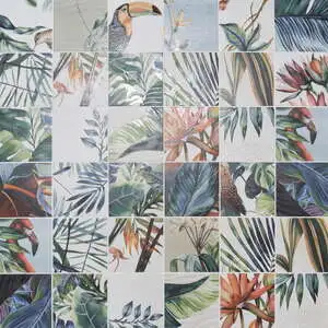Angela Harris Florista Tikida Decor Mural 8x8 Matte Ceramic