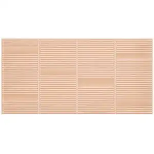 Armada Clay Beige 8x16 Fluted 3D Matte Ceramic Wall Tile