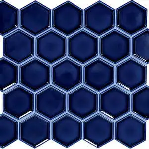 Sapphire Framed Hexagon