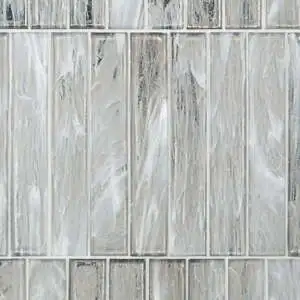 Artemis Brick Silver Haze 2x12 Polished Glass