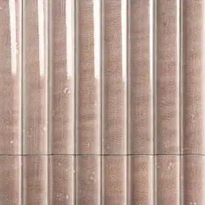 Bahari Fluted Coral 6x36 3D Glossy Lava Stone Tile
